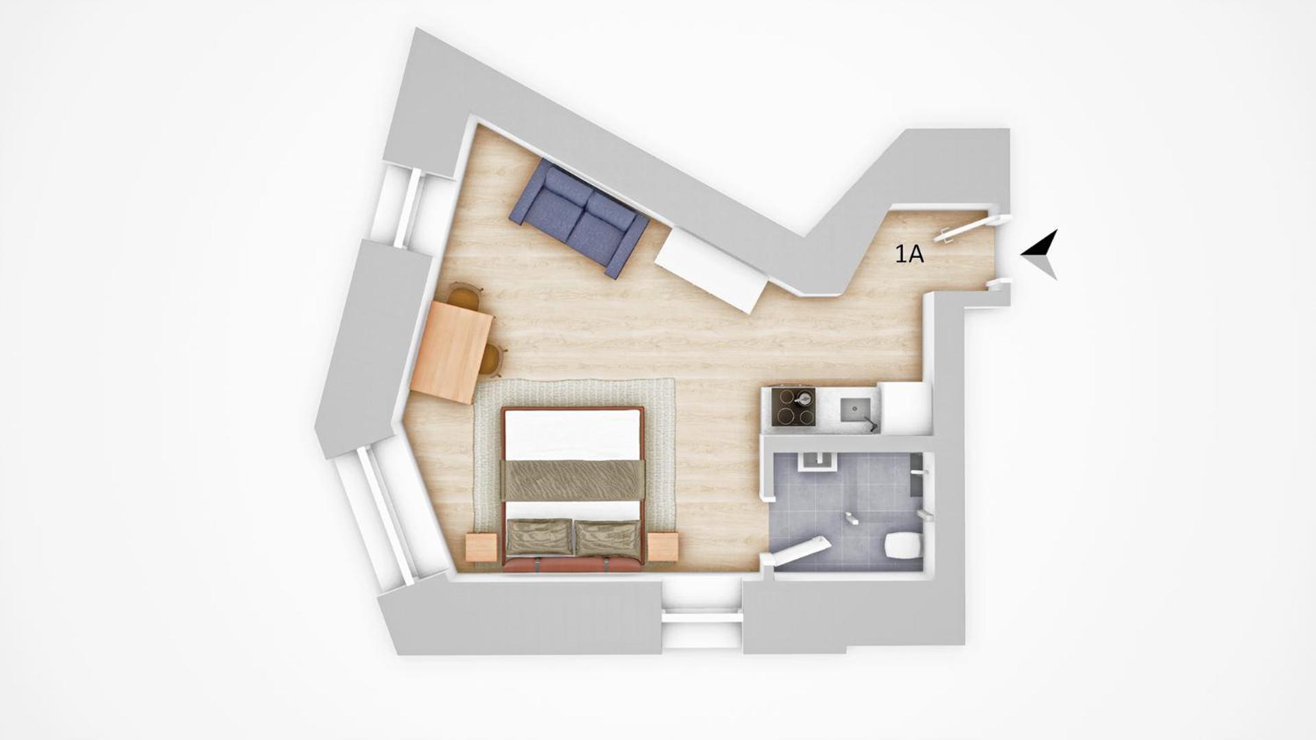 Apartamento D57 - Appartments Park - Ubahn