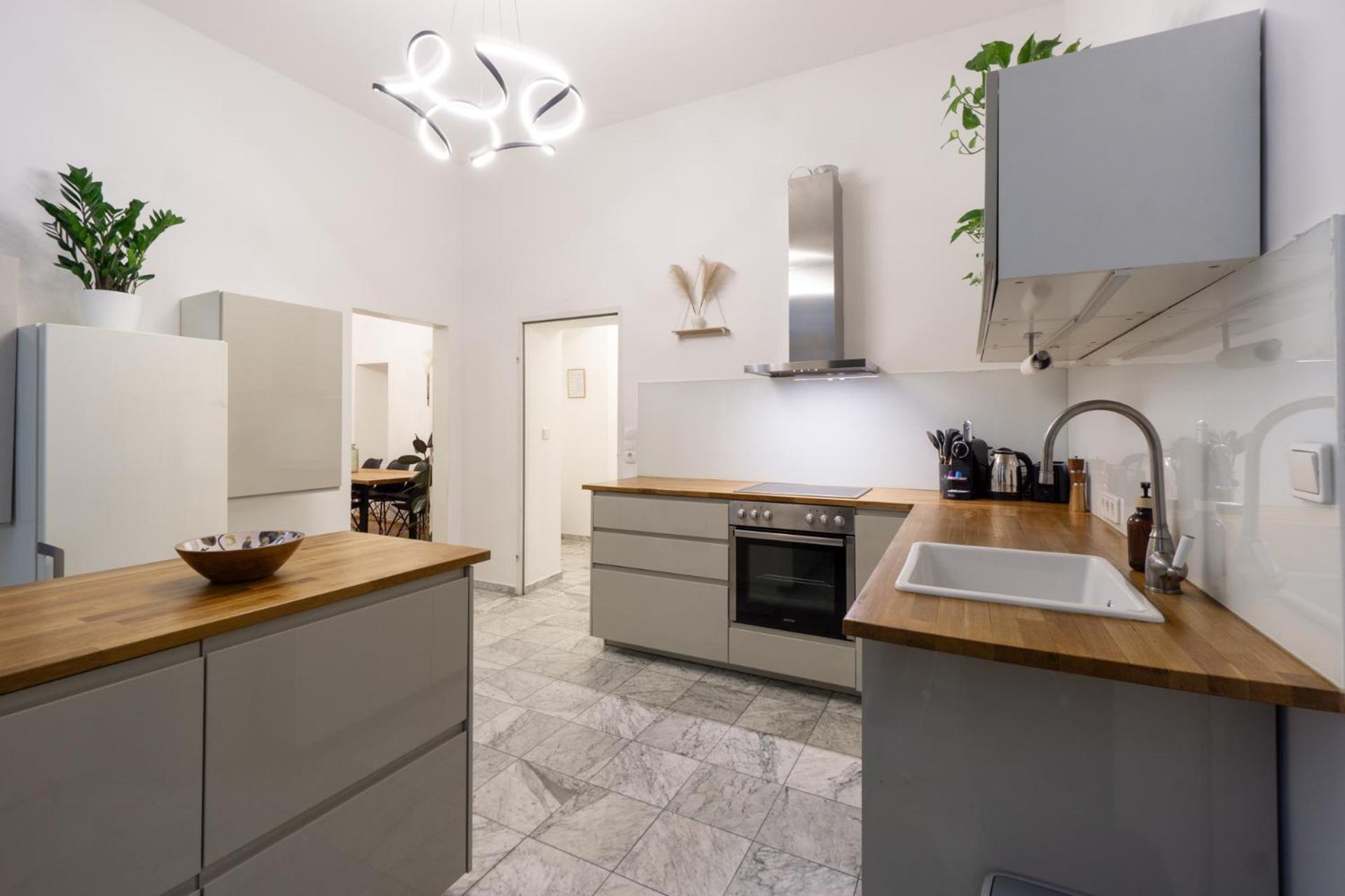 In Viennese Old Building Apartment