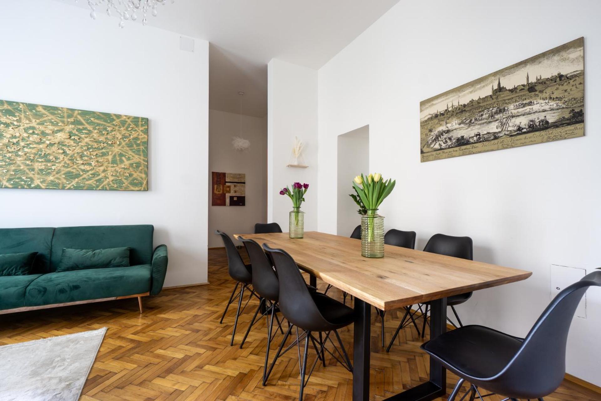 In Viennese Old Building Apartment