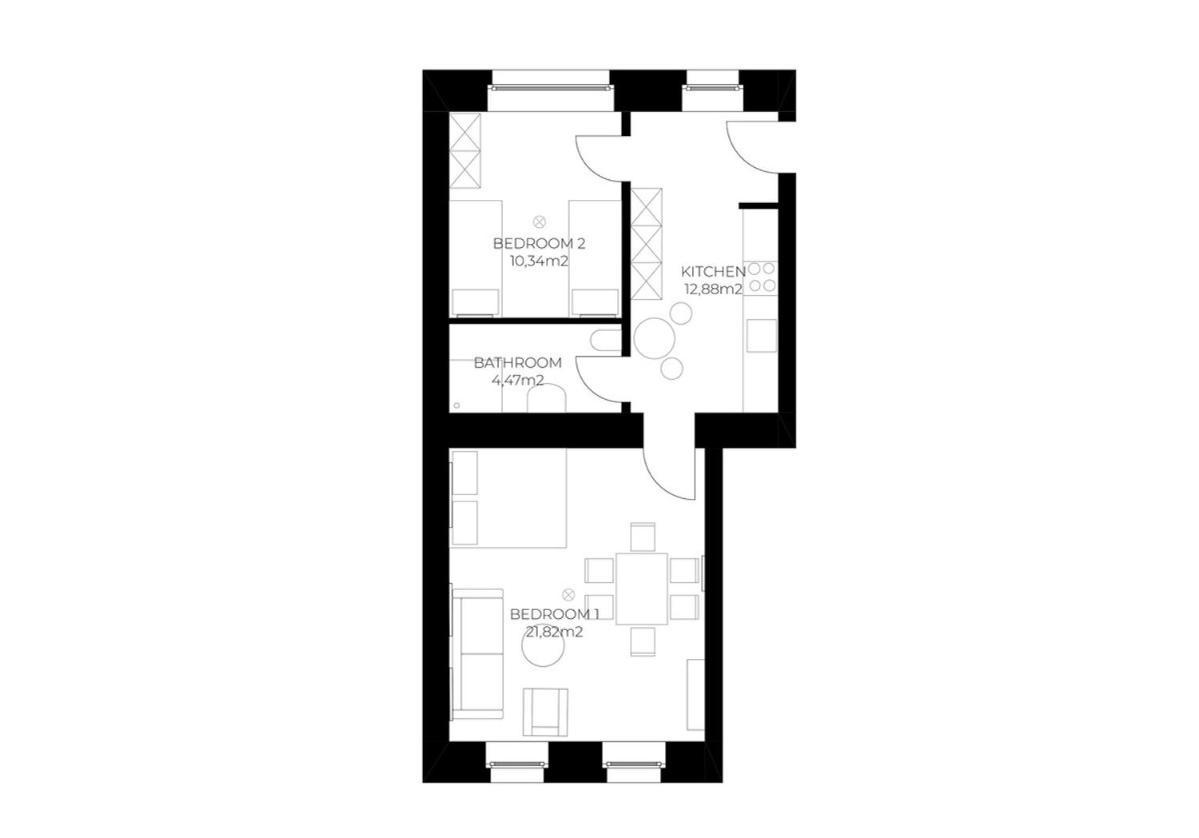 Apartment Neben Augarten I 5 Min To Metro I 10 Min To Vienna