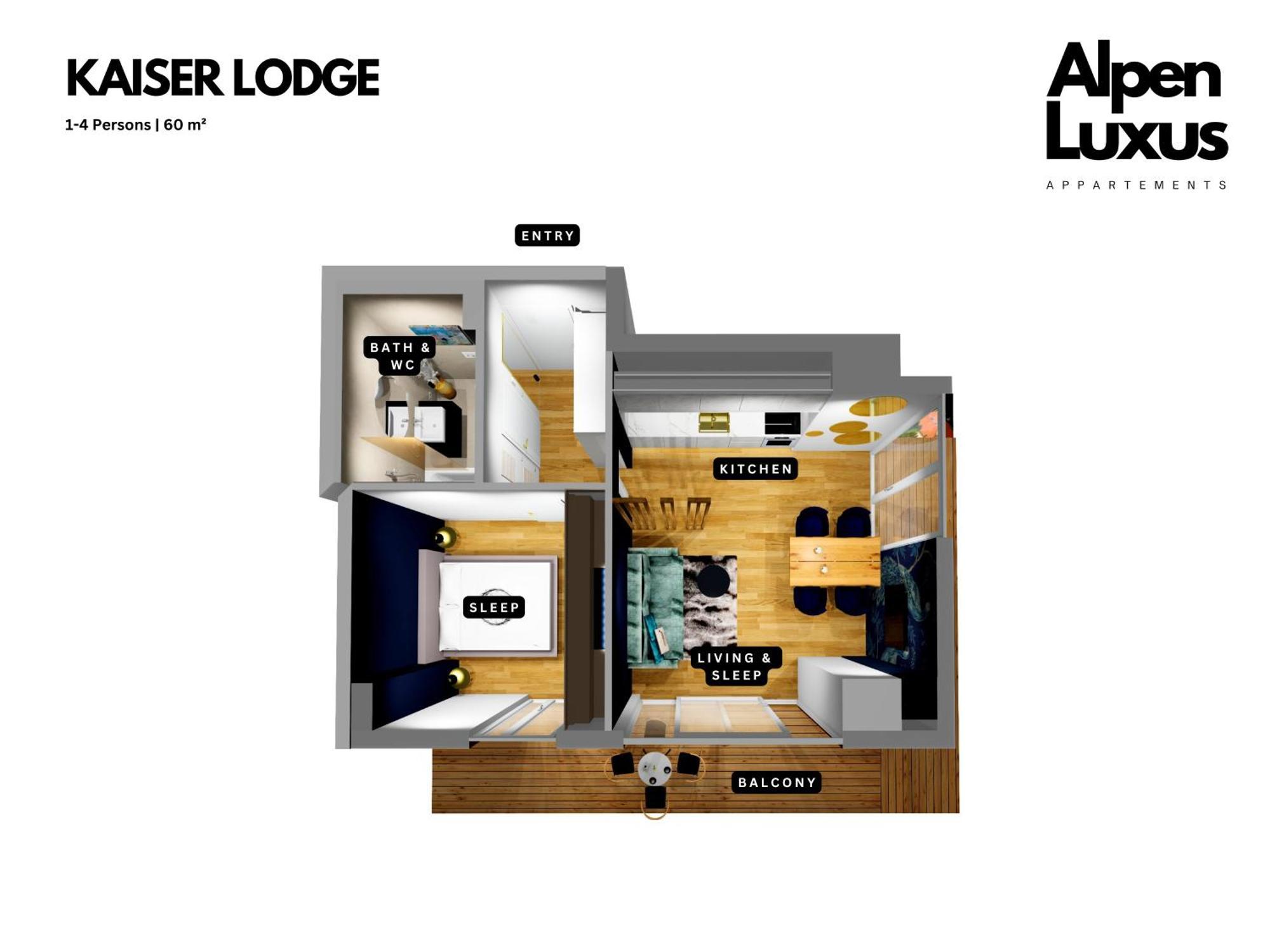 Apartment Kaiser Lodge With Rooftop Pool & Underground Car Park - An Alpenluxus Appartement, Vienna