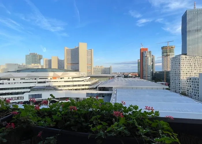 Stunning Panoramic Views At Vienna International Center: Steps Away From Un