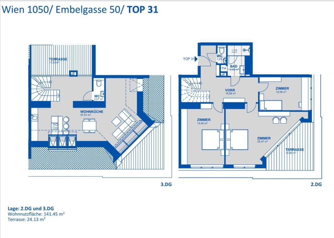 Apartment Triangle Penthouse *
