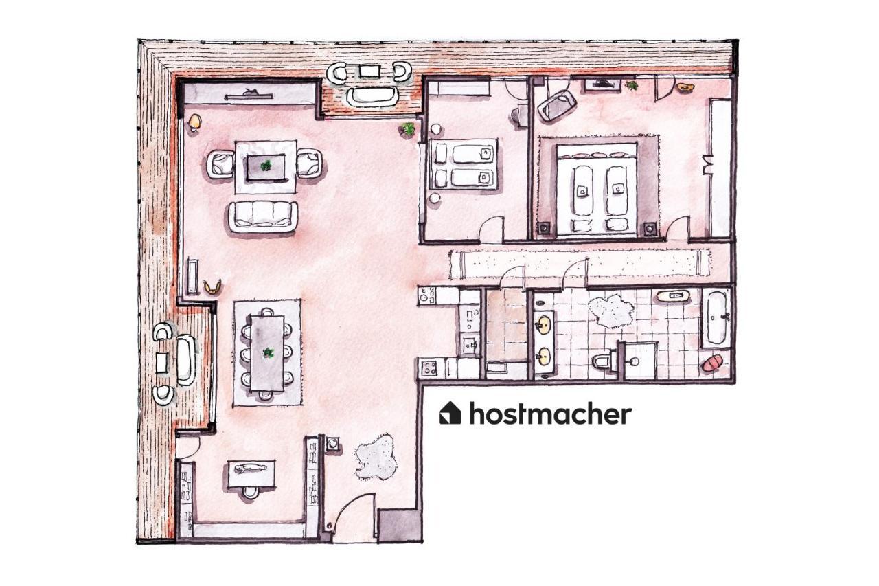 Exclusive 2br Skyline Penthouse By Hm Apartment *