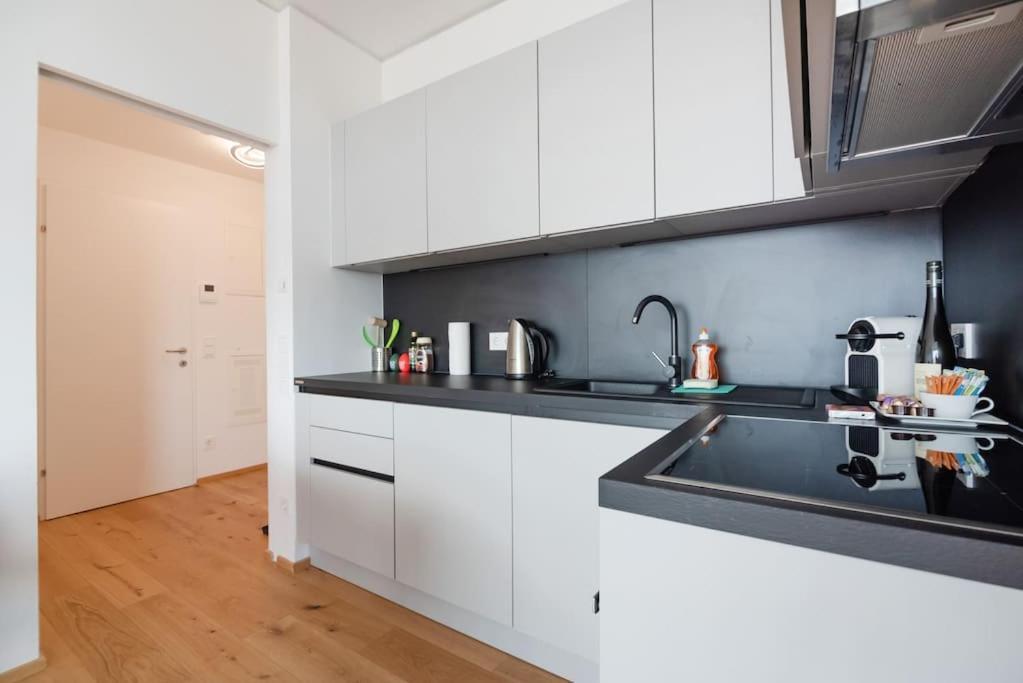 Hoch Hinaus, Neu Und Stilvoll Mit Pool Am Dach Apartment