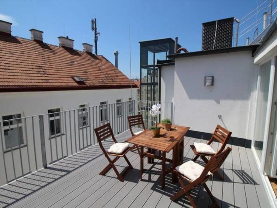 Apartment Luxury 2-floor Rooftop With Terrace In The City Center *