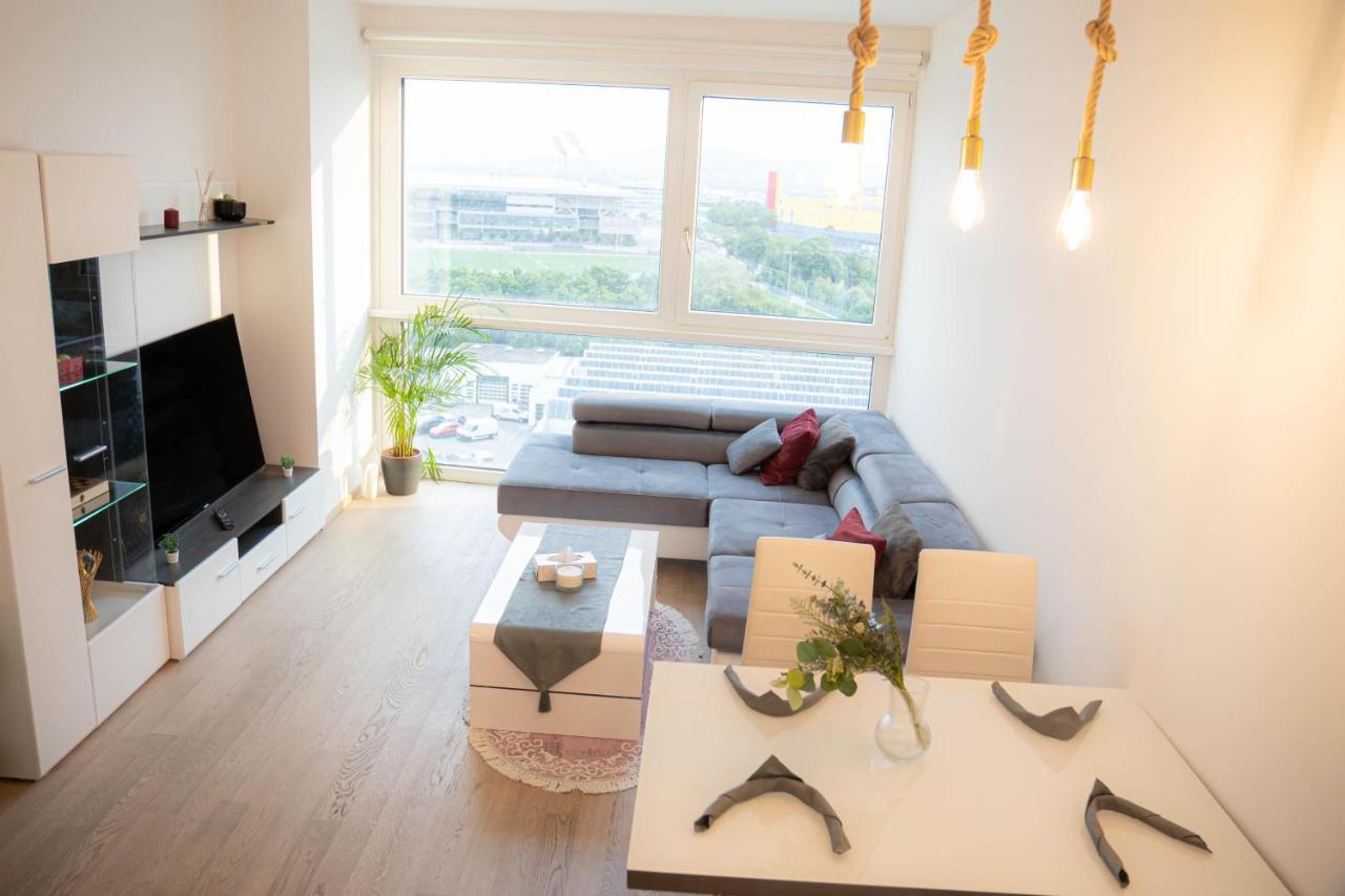 Apartment Restify10 - Skyline View - Fitness - Garge - Modern Vienna