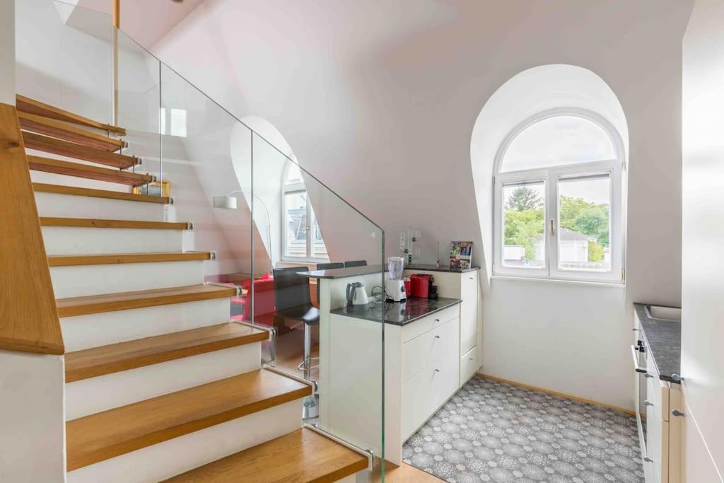 Whirlpool , Dachterrasse , Wienblick , Zwei Etagen