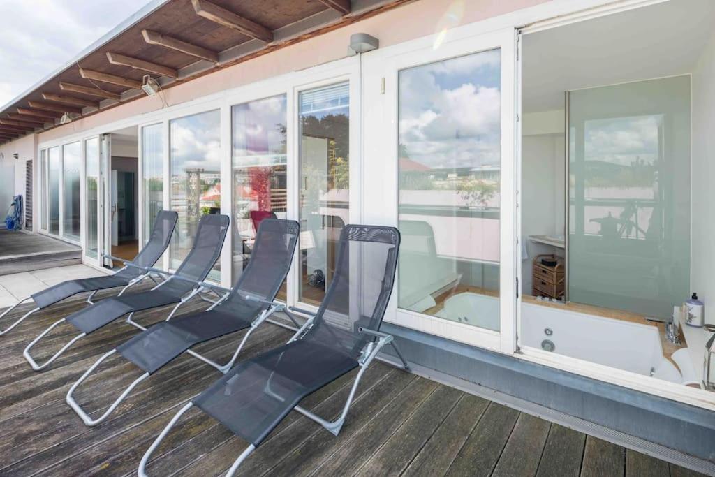 Apartment Whirlpool , Dachterrasse , Wienblick , Zwei Etagen