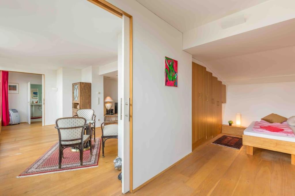 Whirlpool , Dachterrasse , Wienblick , Zwei Etagen Apartment Vienna