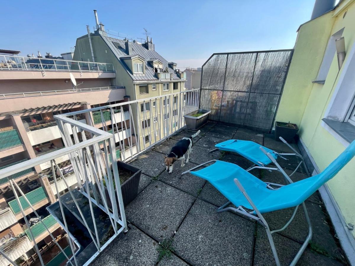 Cosy Flat With Huge Terrasse! Long Or Shortterm Wien
