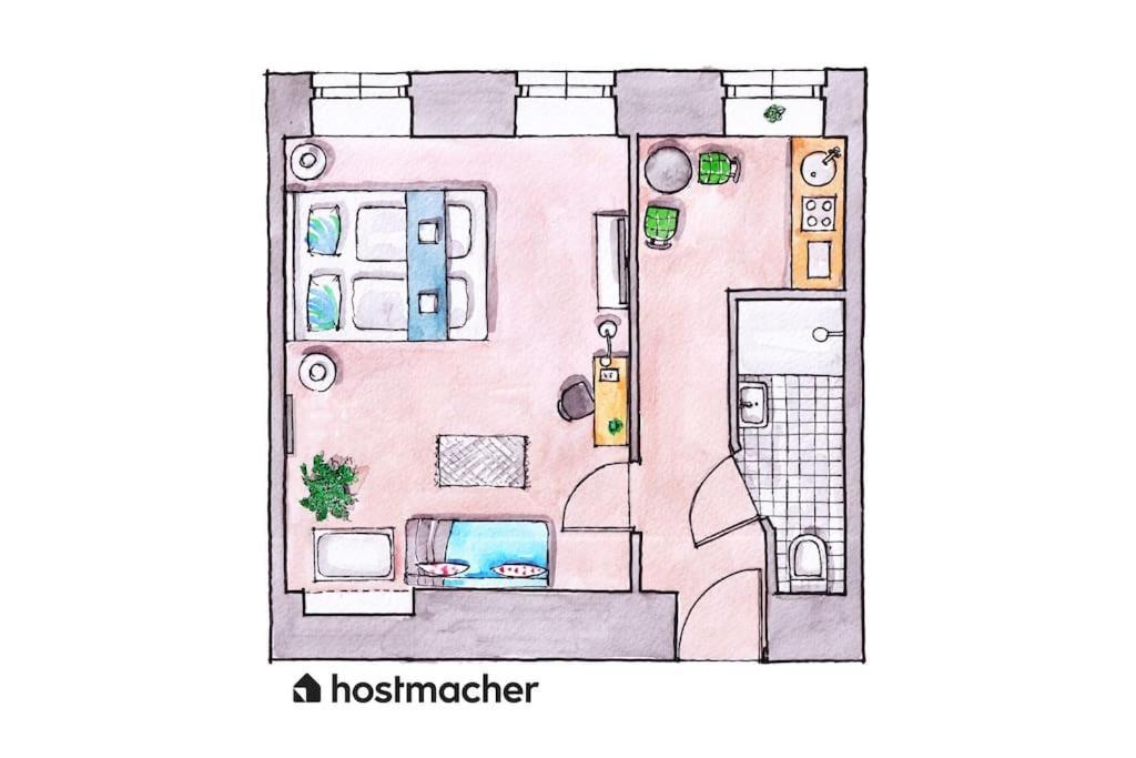 Cool 1br Near Metro & Center By Hm