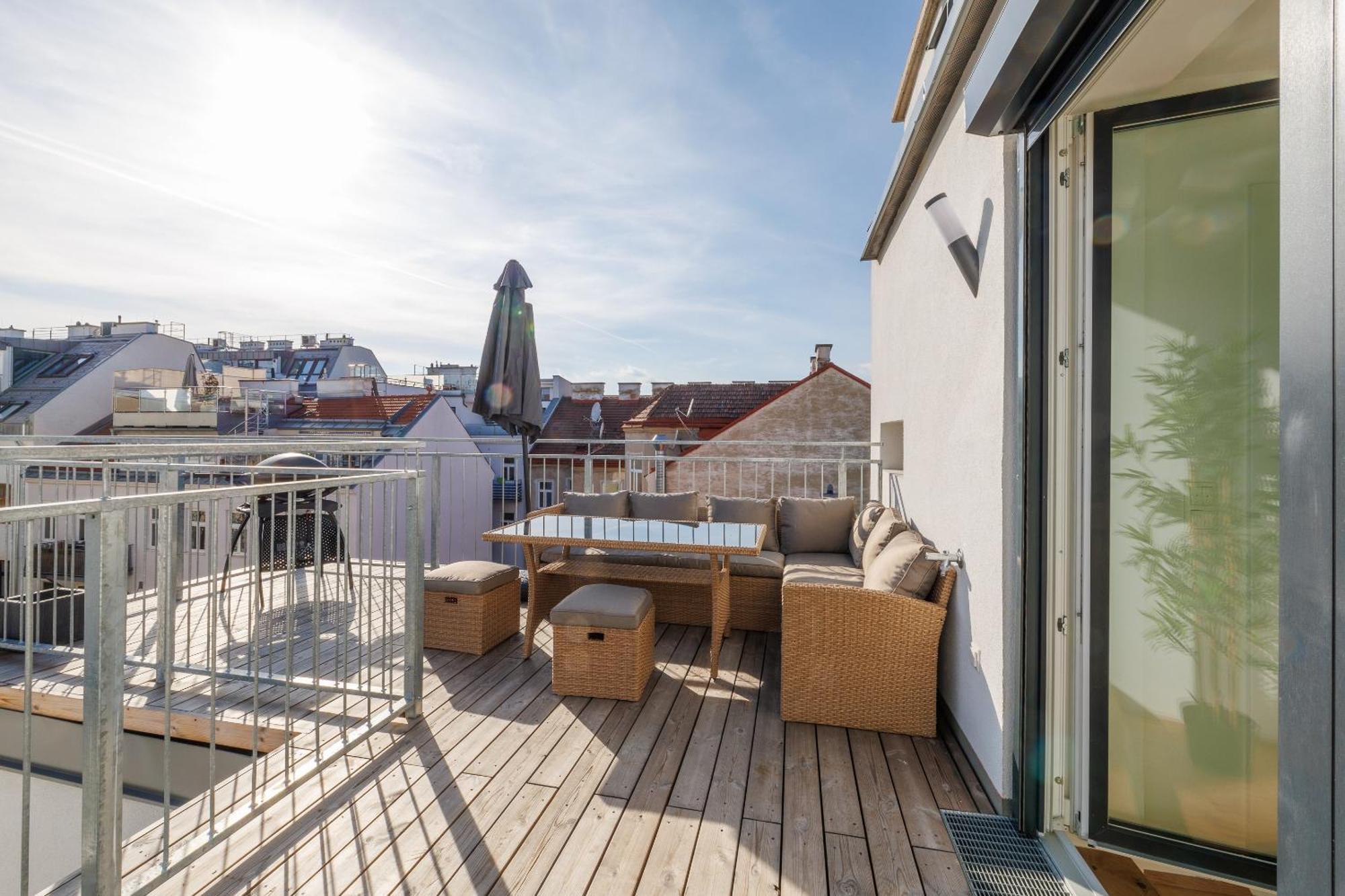Apartment Symphony 38 - Modern Loft With Terrace And Grill In Location