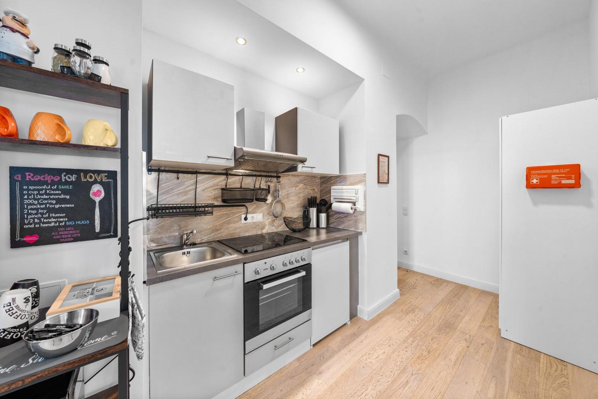 Traum-wohnung, 63m², Oeffi-anbindung, smart-tv. Apartment