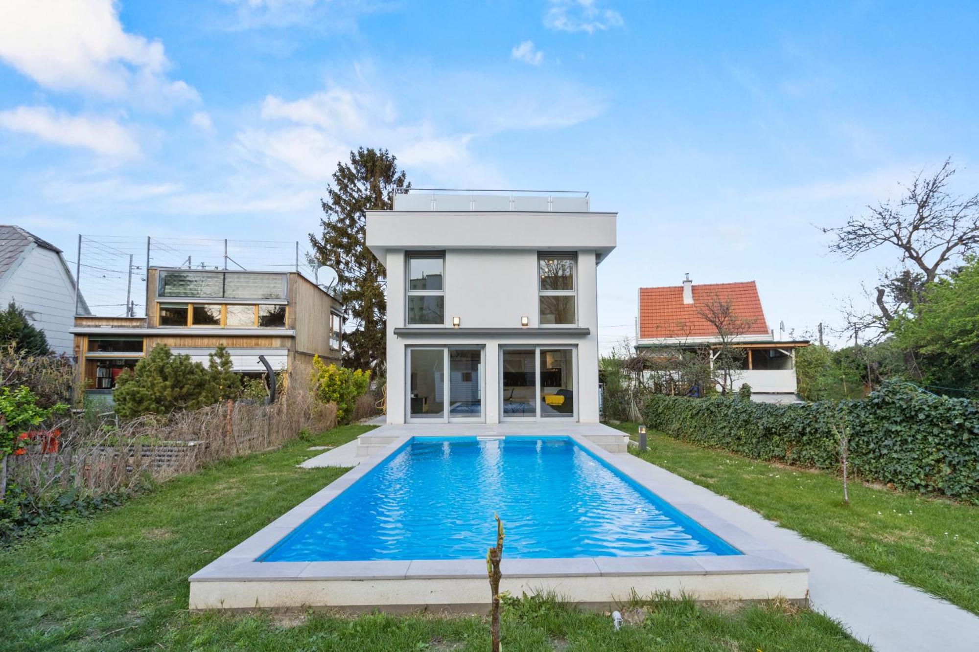 Villa Jaeger Mit Pool In