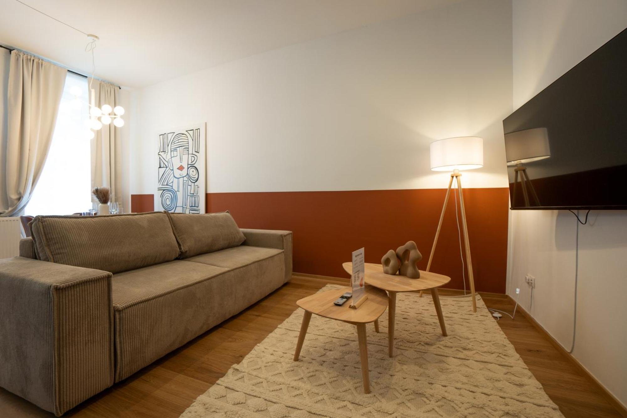 Apartment Bright, Modern And Flat With A Terrace Vienna
