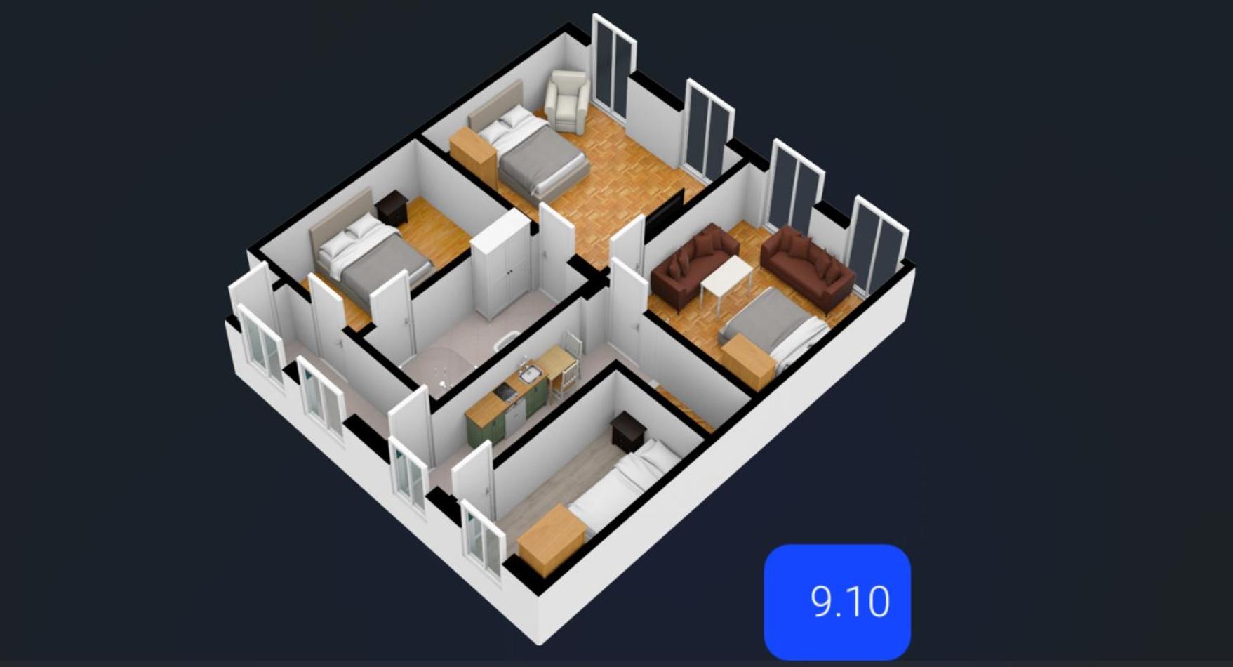 Four-bedroom, Four King-size Comfort * Vienna