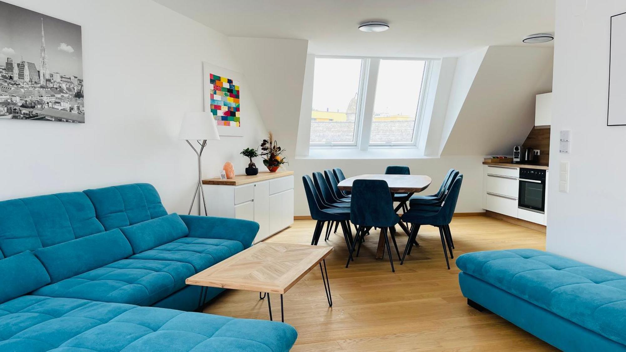 Spacious Penthouse - 4 For Up To 10 Guests - Contactless Check-in * Vienna