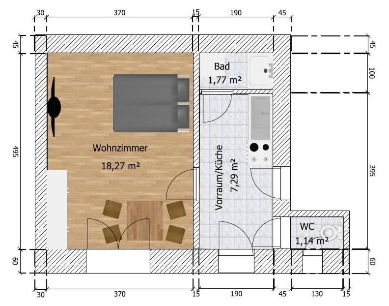Trendiges Im Wiener Kuenstlerviertel Apartment