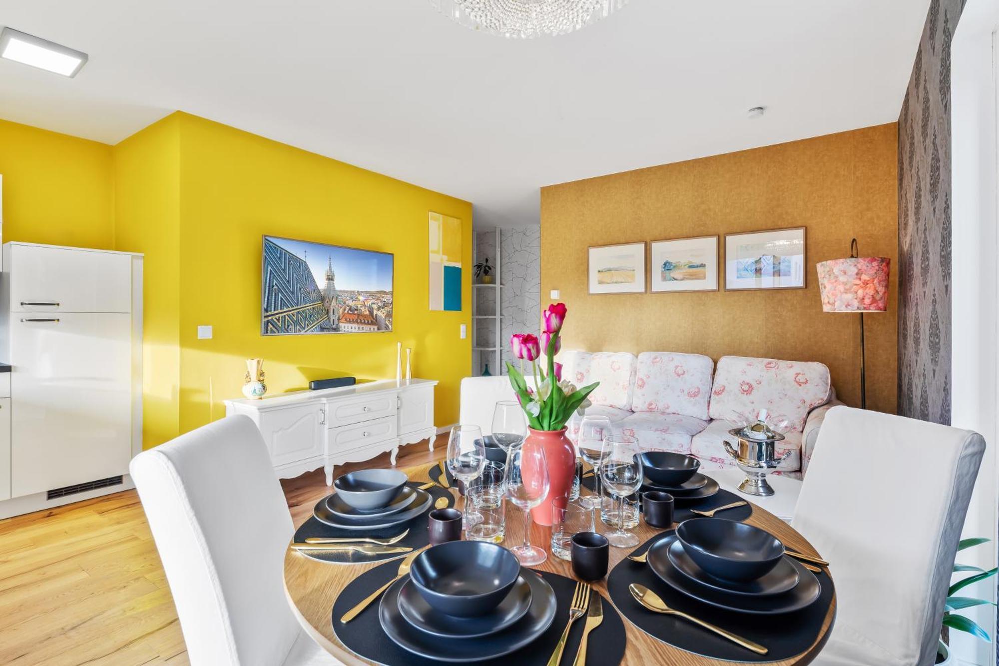 Yellow - Whirlpool Garden - Free Parking - Wifi Apartment