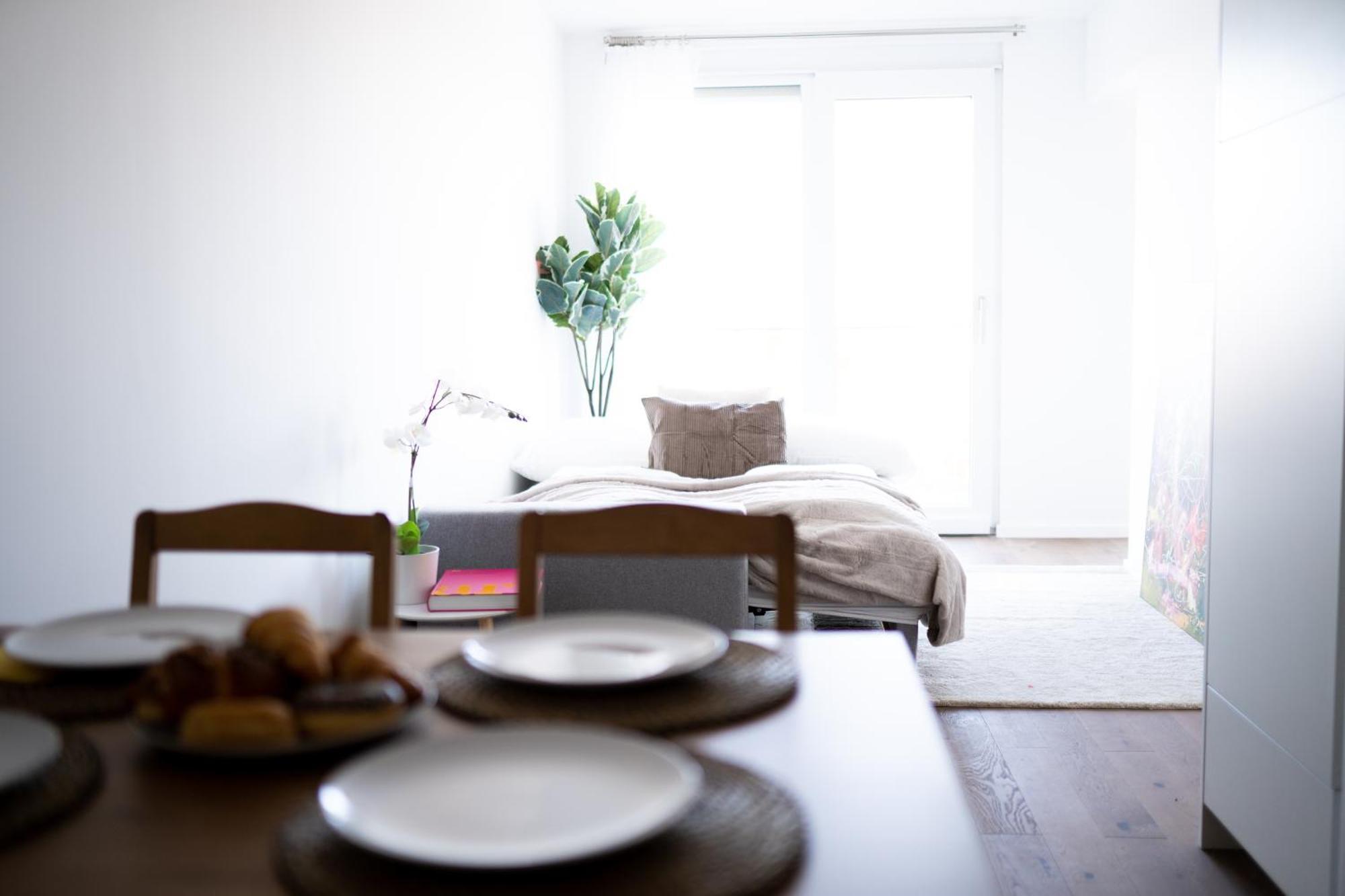 Stylish Modern With Terrace & Free Parking Apartment