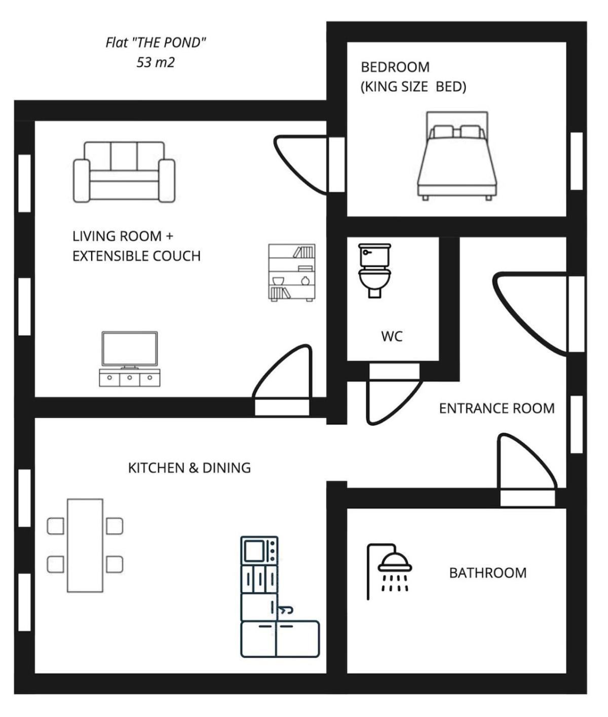 Charming New In Next To Stadthalle Apartment