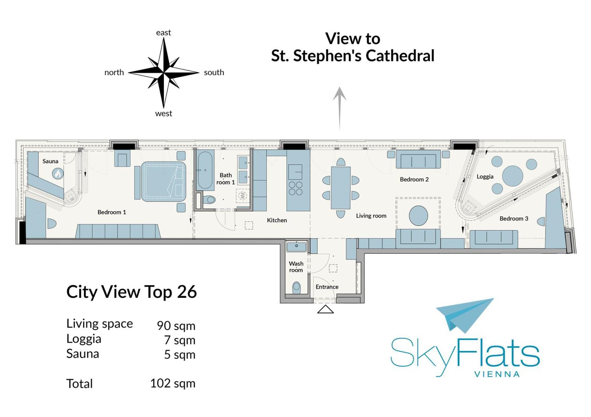 Skyflats In 16 Ottakring Apartment *