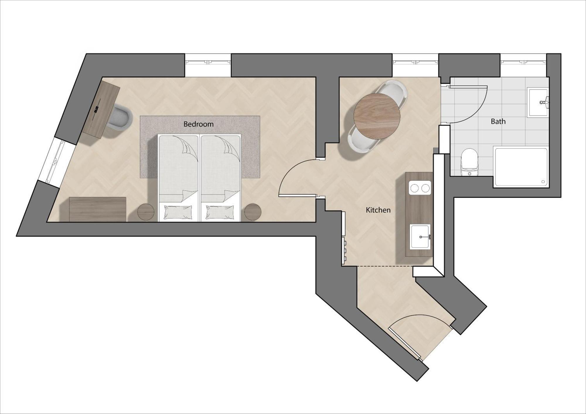 Residence, Stuwerviertel - Exhibition Center Aparthotel